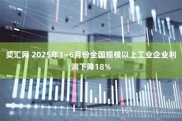 奕汇网 2025年1—6月份全国规模以上工业企业利润下降18%
